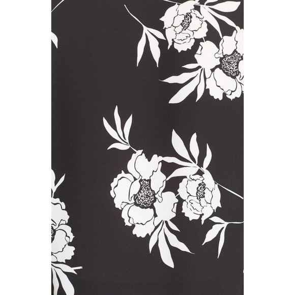 NWT Petite XXS Vince Camuto Floral V-Neck Blouse - Picture 5 of 5